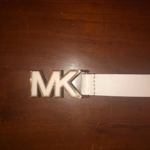 Michael Kors belt white